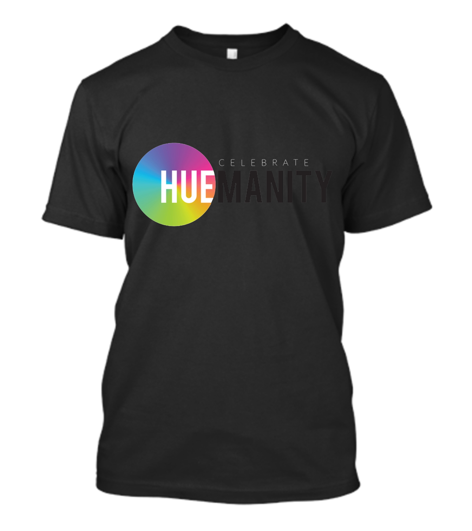 Celebrate Huemanity Multicolor Circle T-Shirt