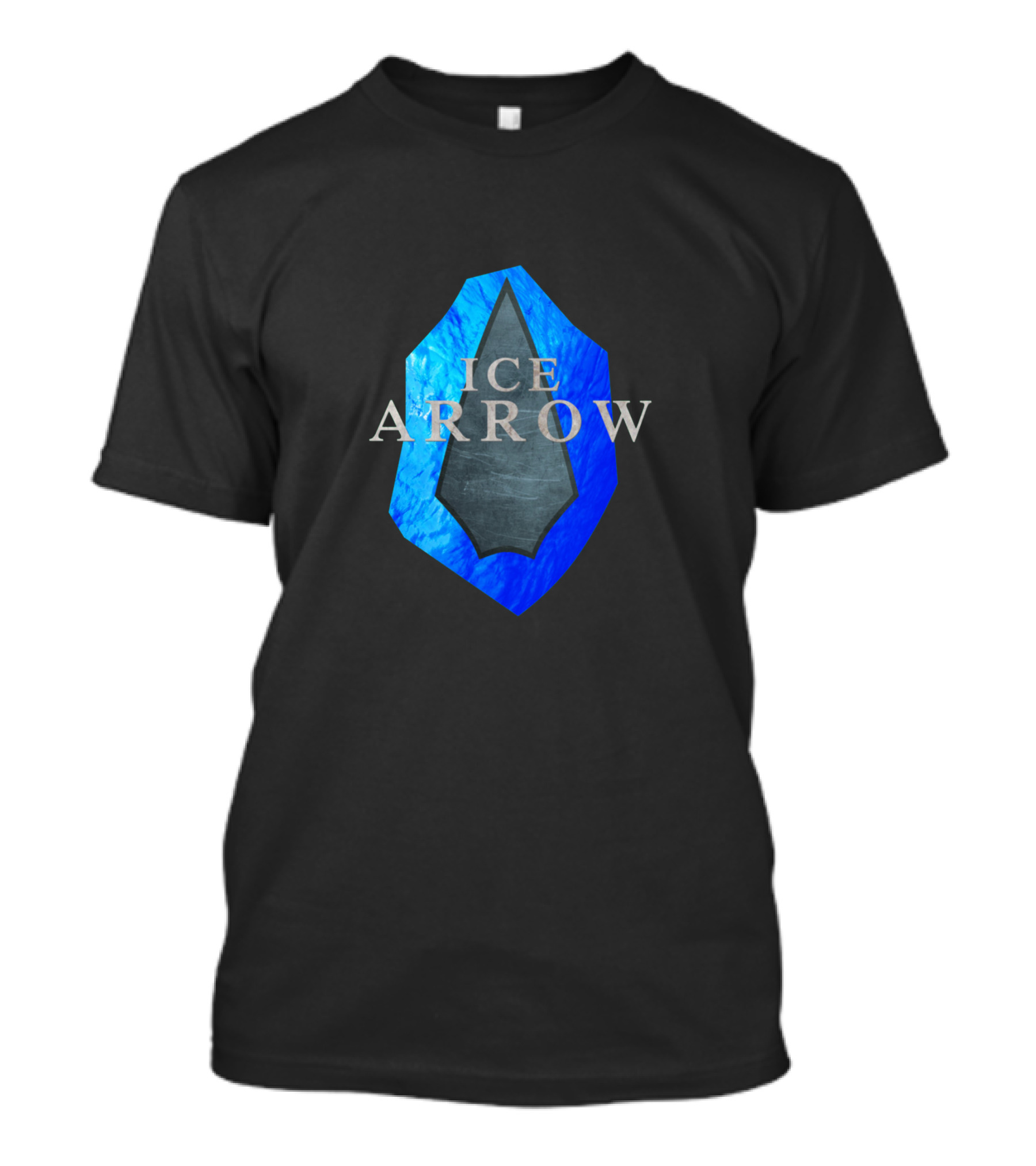Ice Arrow Blue Crystal Emblem T-Shirt