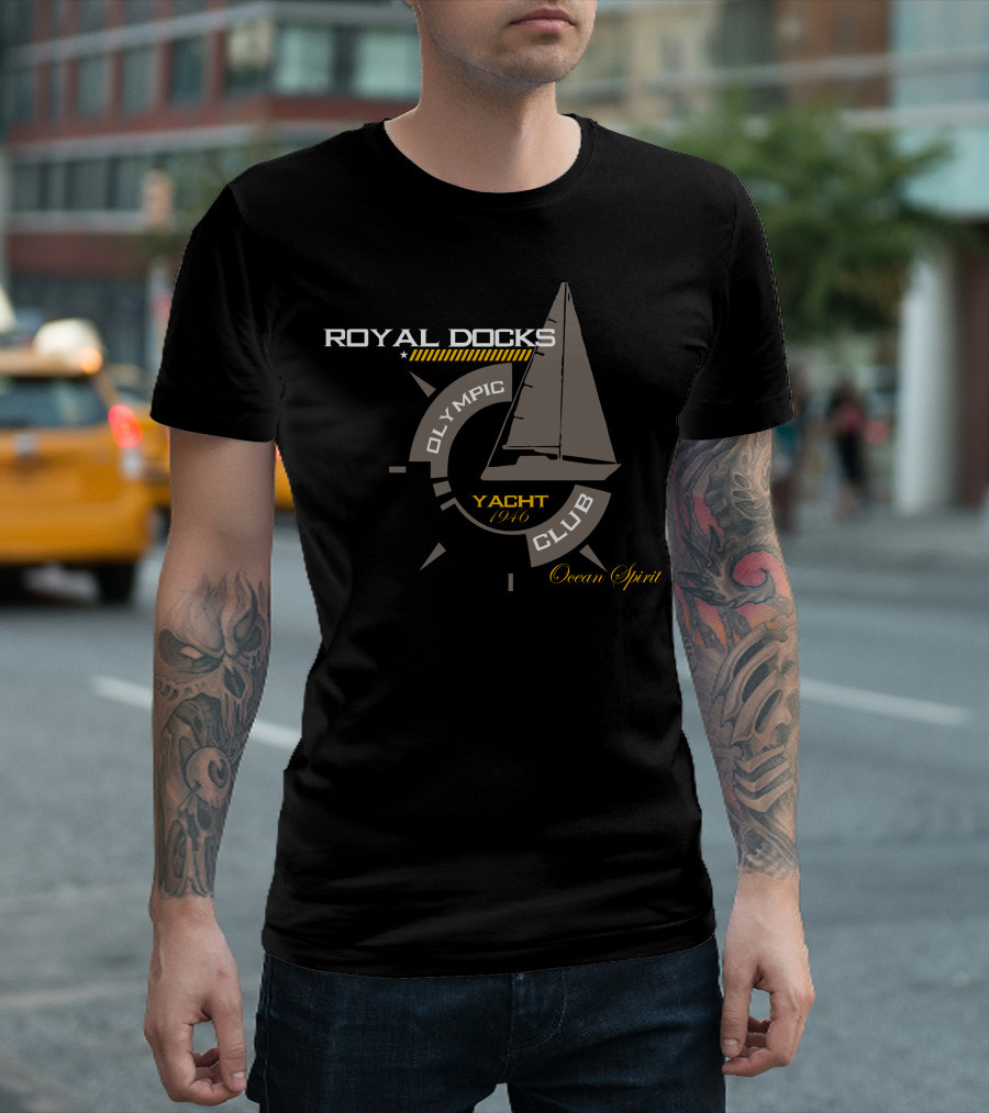 Royal Docks Olympic Yacht Club 1946 Ocean Spirit T-Shirt