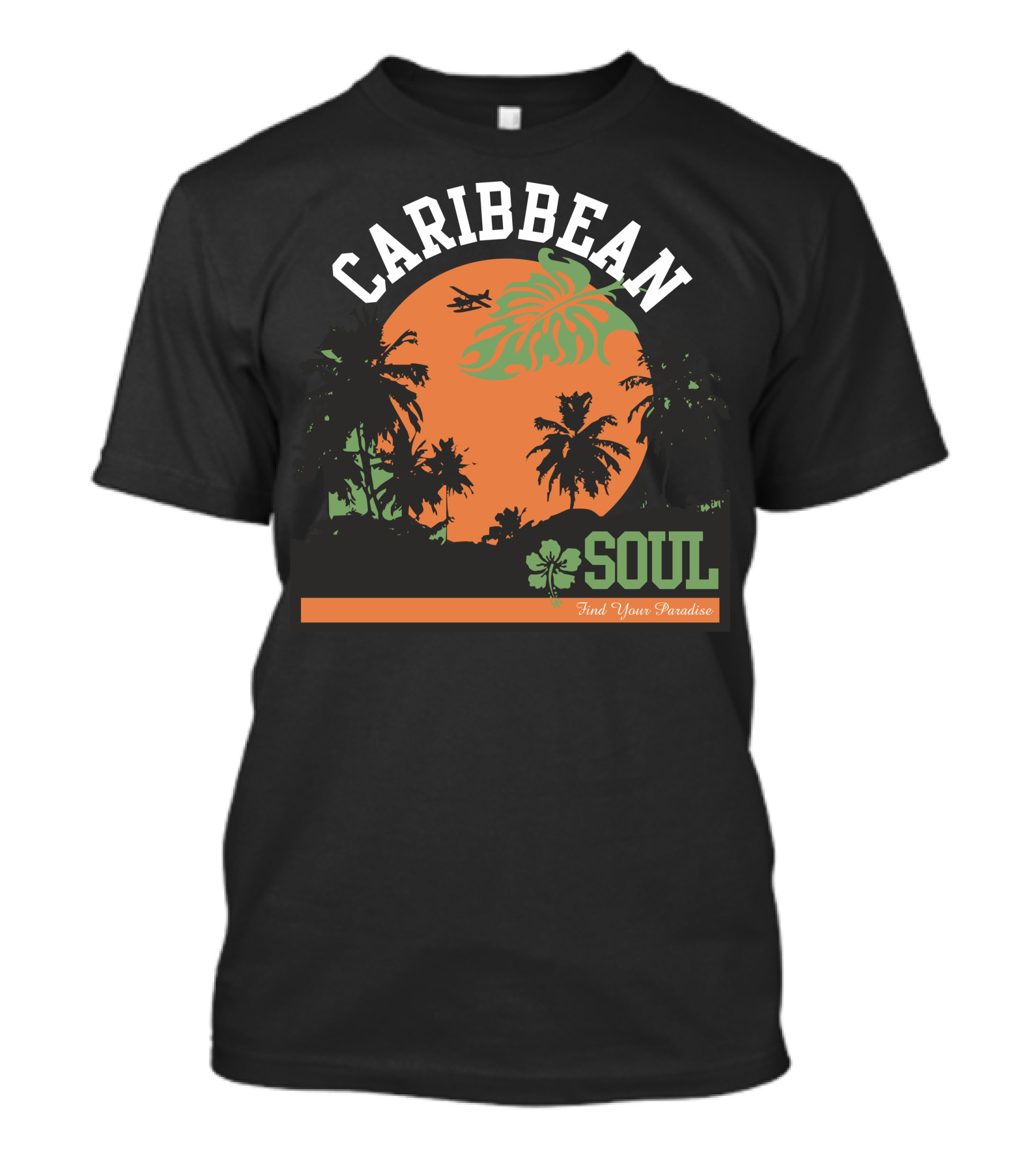 Caribbean Soul Find Your Paradise T-Shirt