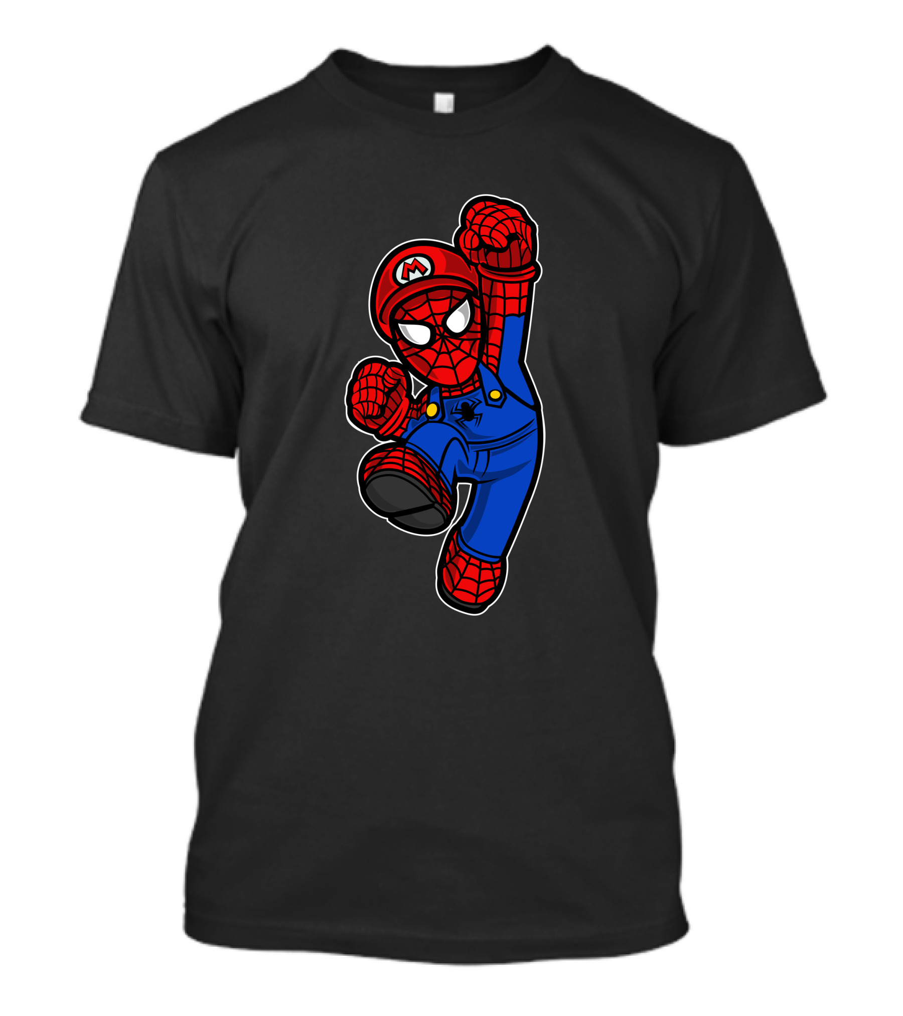 Spider Plumber Super Jump Crossover Hero T-Shirt