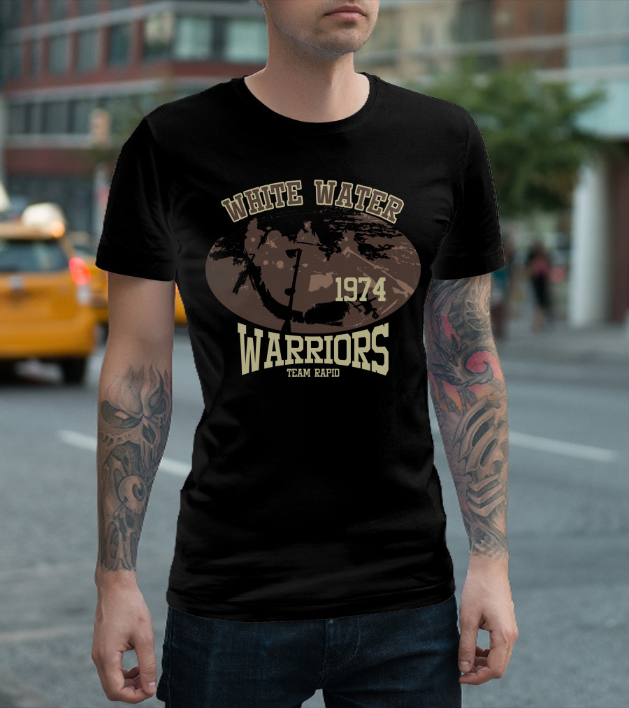 WHITE WATER WARRIORS 1974 TEAM RAPID T-Shirt