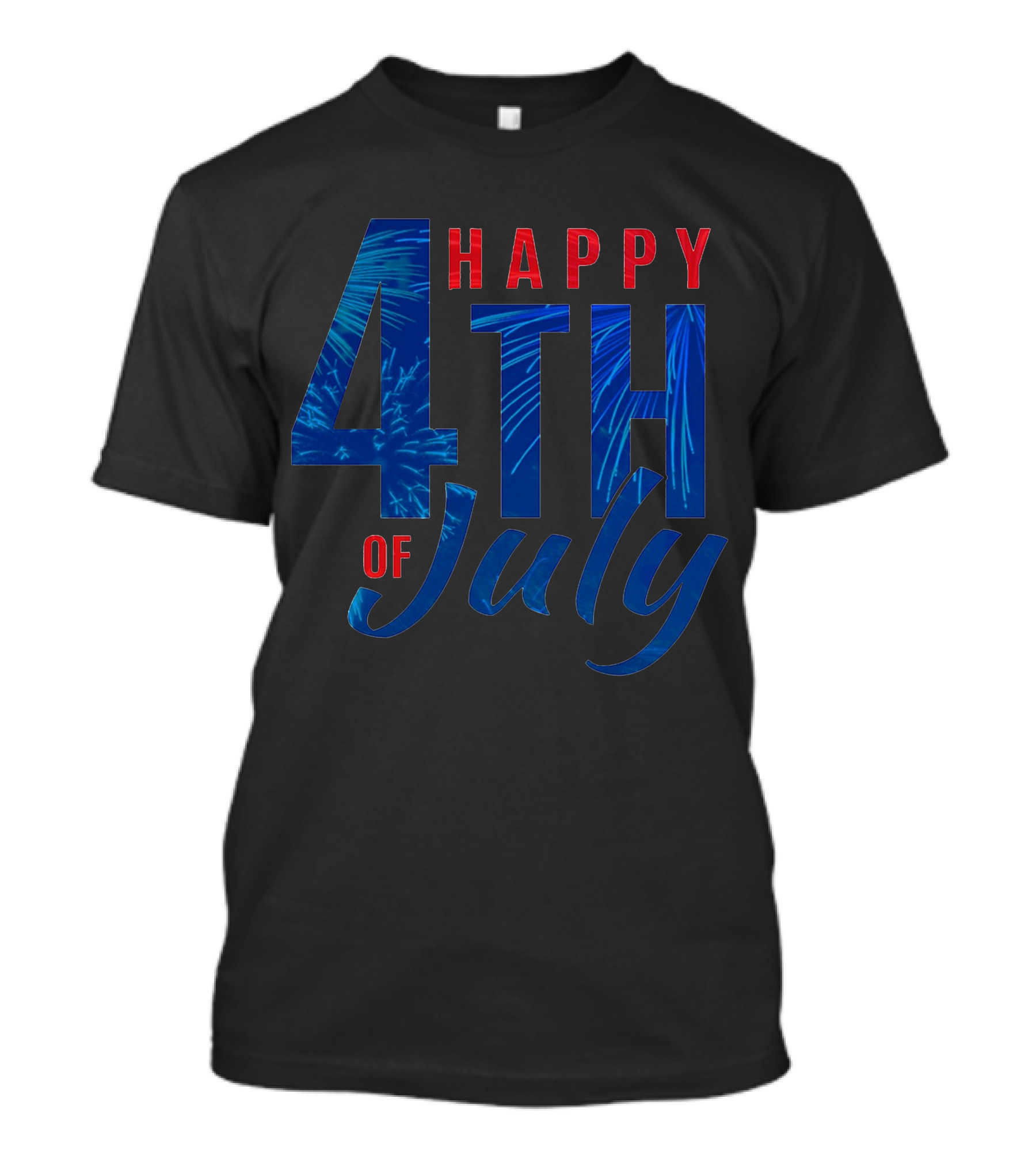 Happy 4th Of July Fireworks T-Shirt