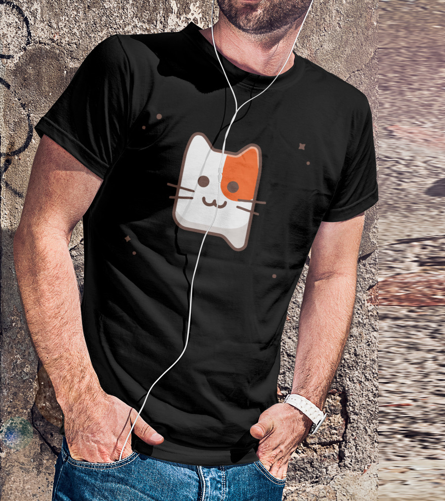 Chat Cat App Emoji T-Shirt