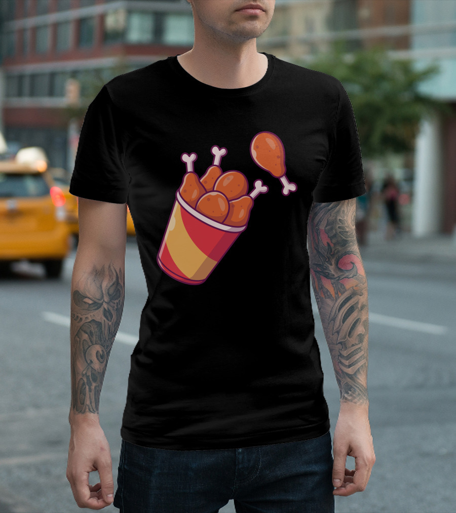 Chicken Wing Bucket Delight T-Shirt