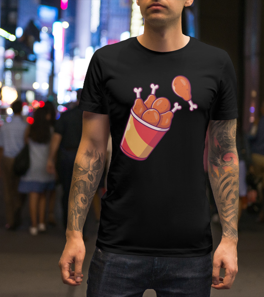 Chicken Wing Bucket Delight T-Shirt