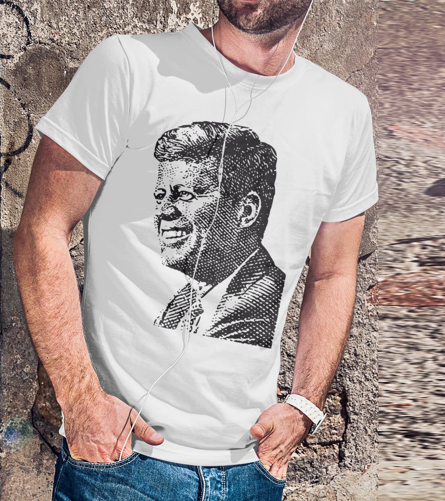 John Fitzgerald Kennedy Classic Profile President T-Shirt