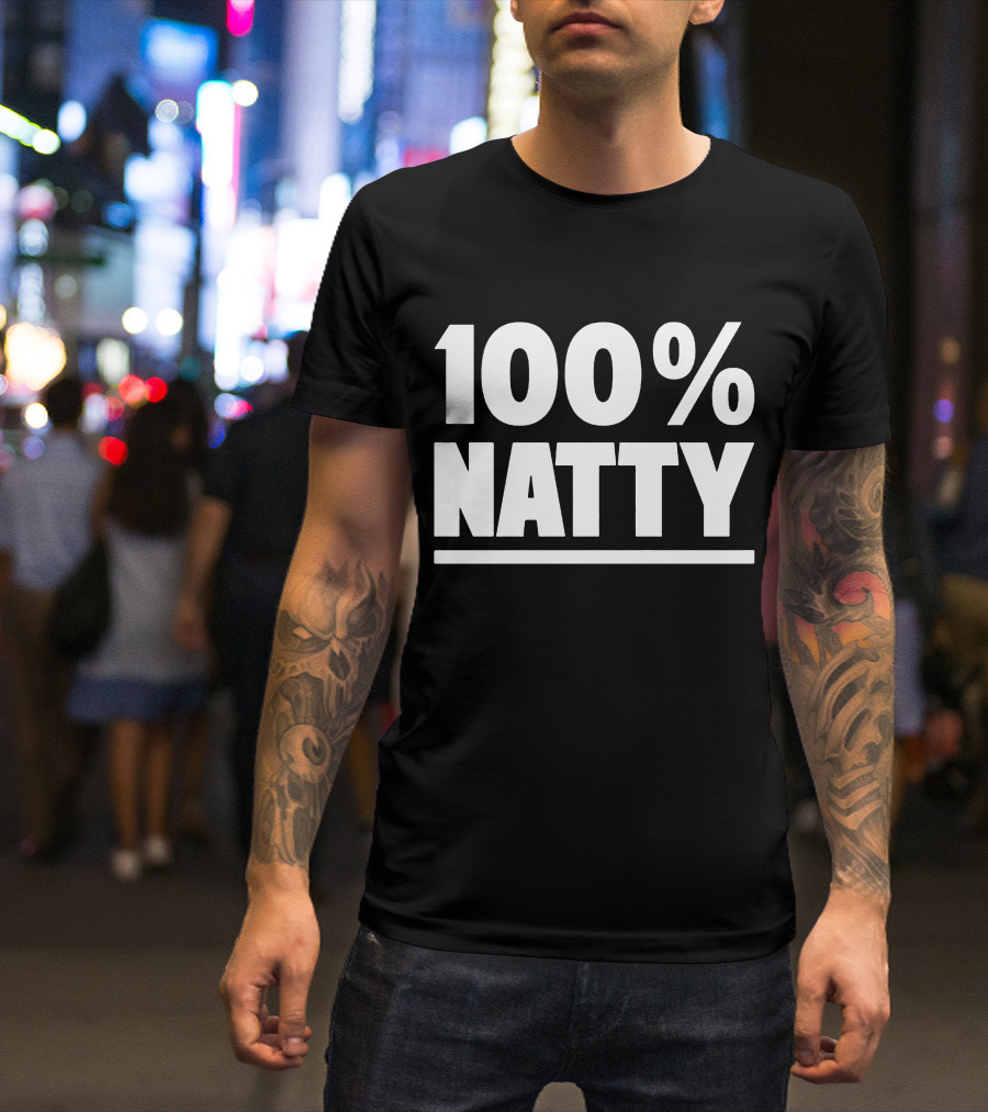 100% Natty Baseball T-Shirt