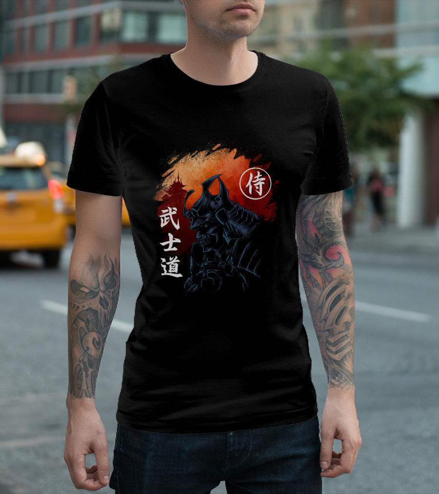 Samurai Bushido 武士道 侍 Japan Scene T-Shirt