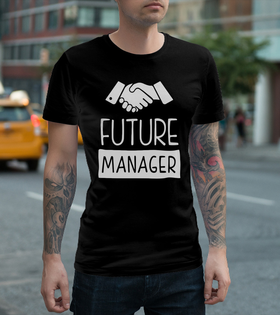 Handshake of the Future Manager T-Shirt