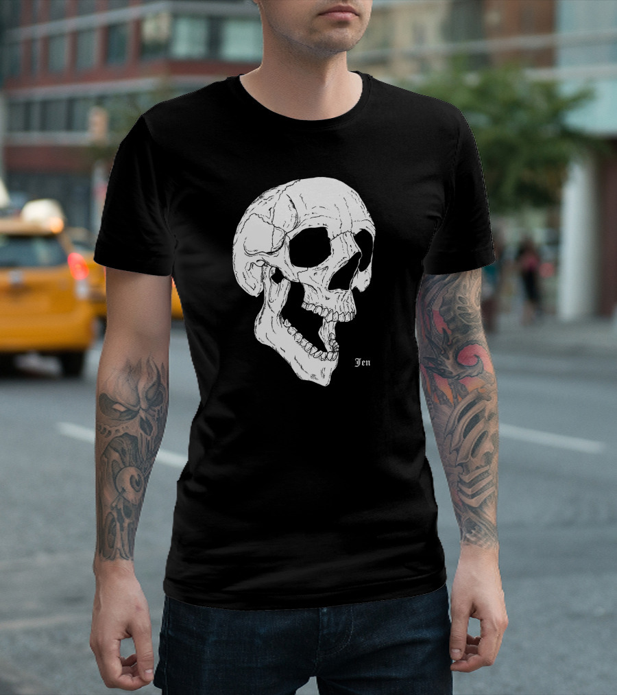 Grin Jen Skull T-Shirt