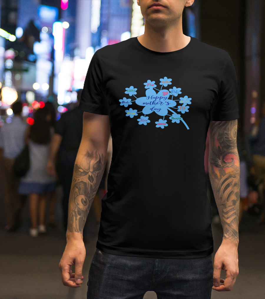 Happy Mother's Day Mamma Mum Mama Mutter Mor Maminka Matka Maman T-Shirt