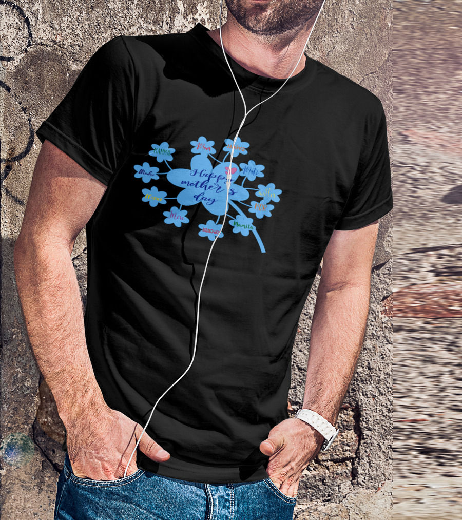 Happy Mother's Day Mamma Mum Mama Mutter Mor Maminka Matka Maman T-Shirt