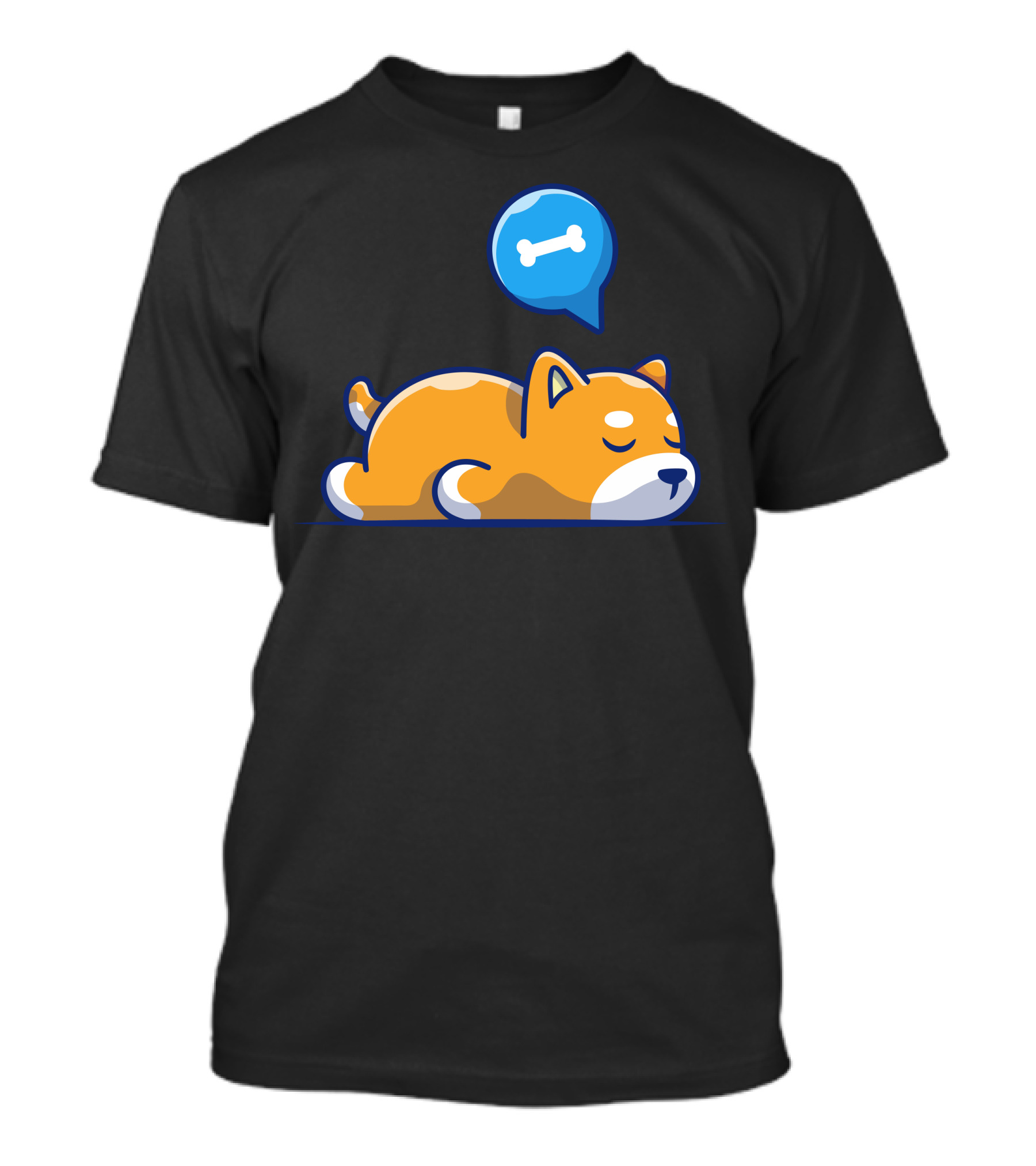 Lazy Dog Dreaming Of A Bone T-Shirt
