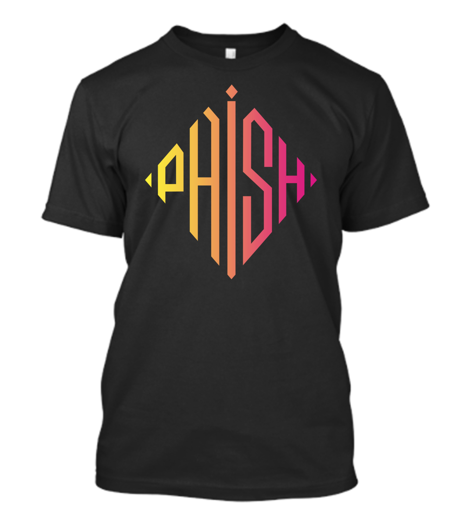Phish Gradient Logo Pin Back Button T-Shirt