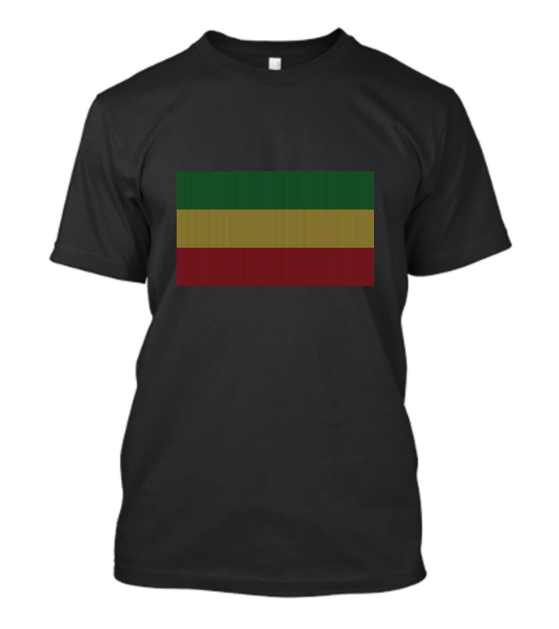 Rasta Flag Reggae Colors Green Yellow Red Jumper T-Shirt
