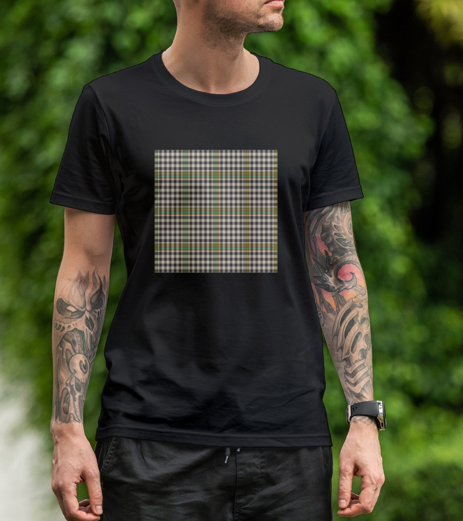 Burns Check Plaid Tartan Scottish T-Shirt