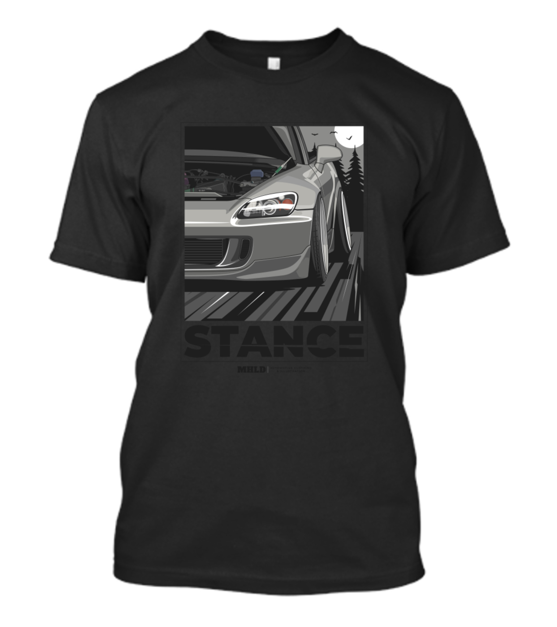 Honda S2000 Stance Night Drive T-Shirt