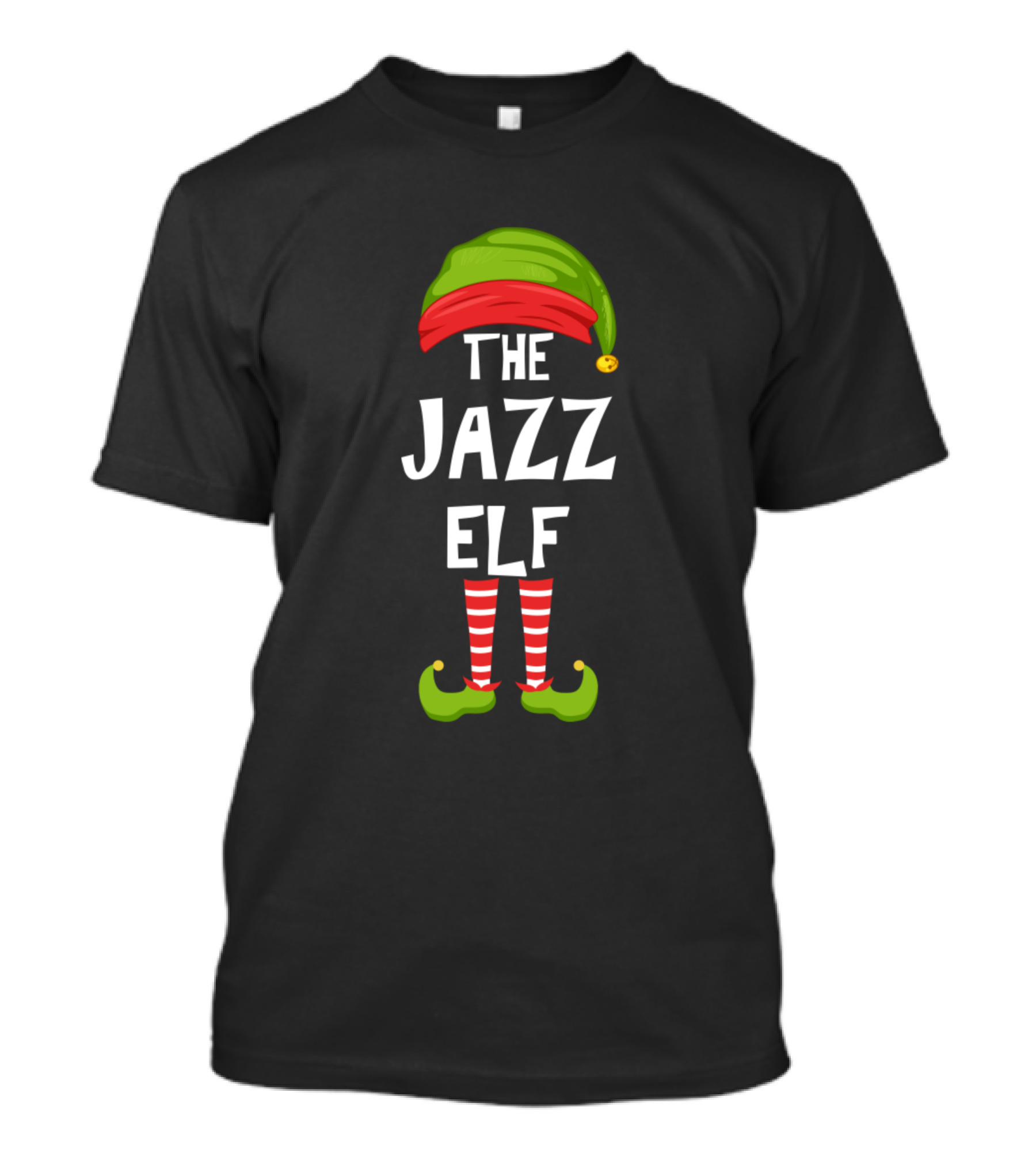 The Jazz Elf Christmas Party Matching Family T-Shirt