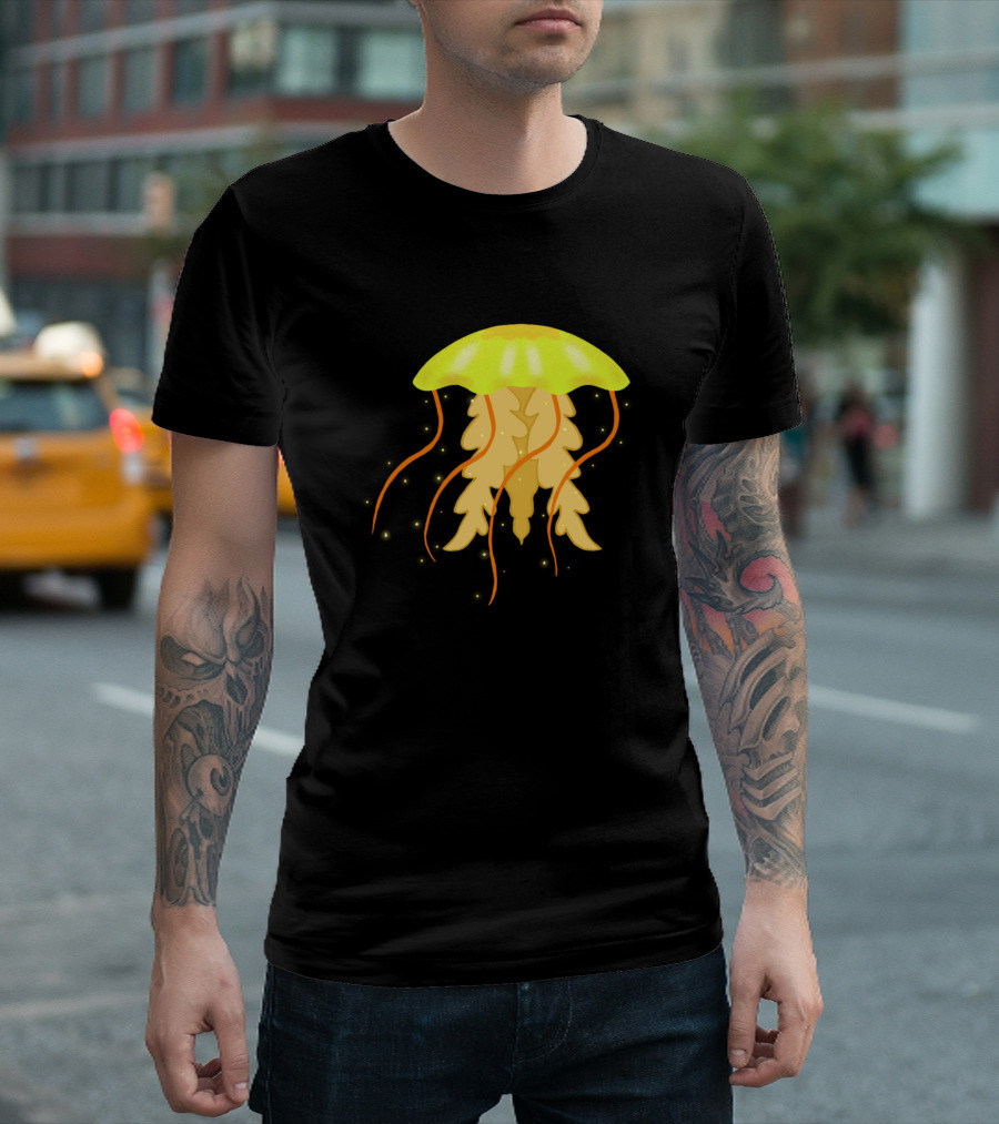 Medusa Glowing Jellyfish T-Shirt