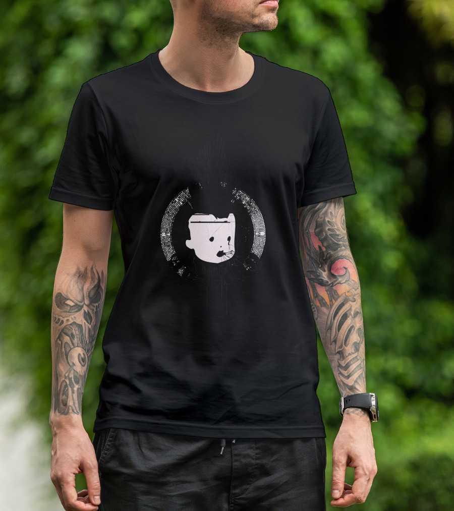 Anarchy Punk Style Circular T-Shirt