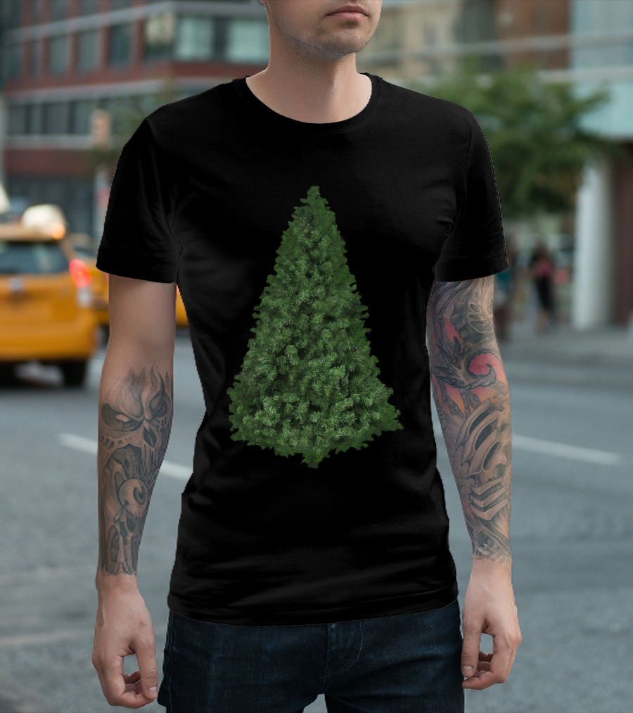 Christmas Nature Evergreen Pine Tree T-Shirt