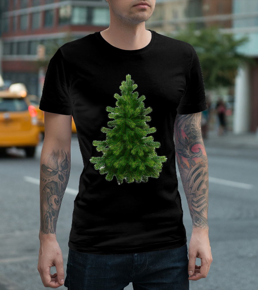 Christmas Tree Nature Forest Greenery T-Shirt