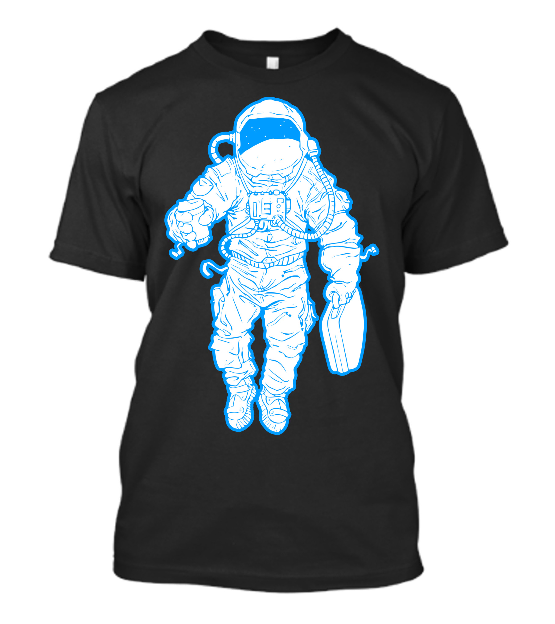 Astronaut Business Trip Essentials For A Daily Commute T-Shirt