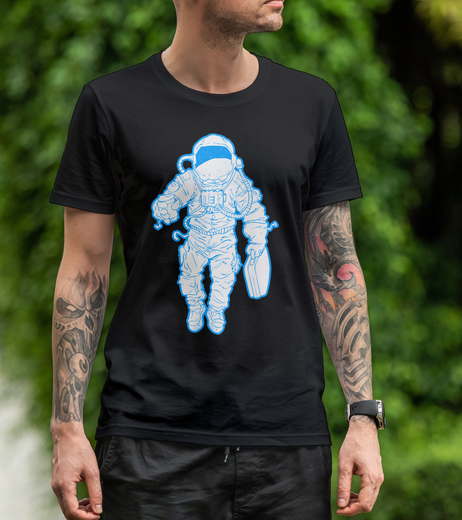 Astronaut Business Trip Essentials For A Daily Commute T-Shirt