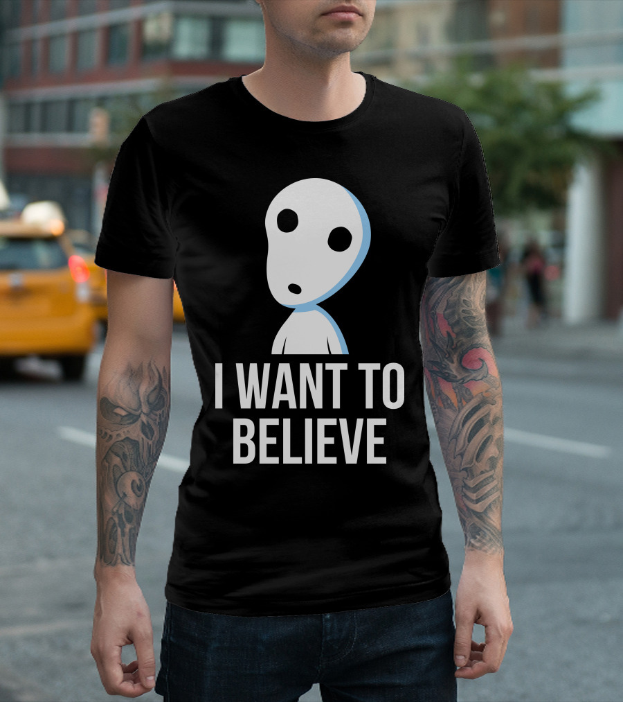 I Want To Believe Alien Spirit T-Shirt