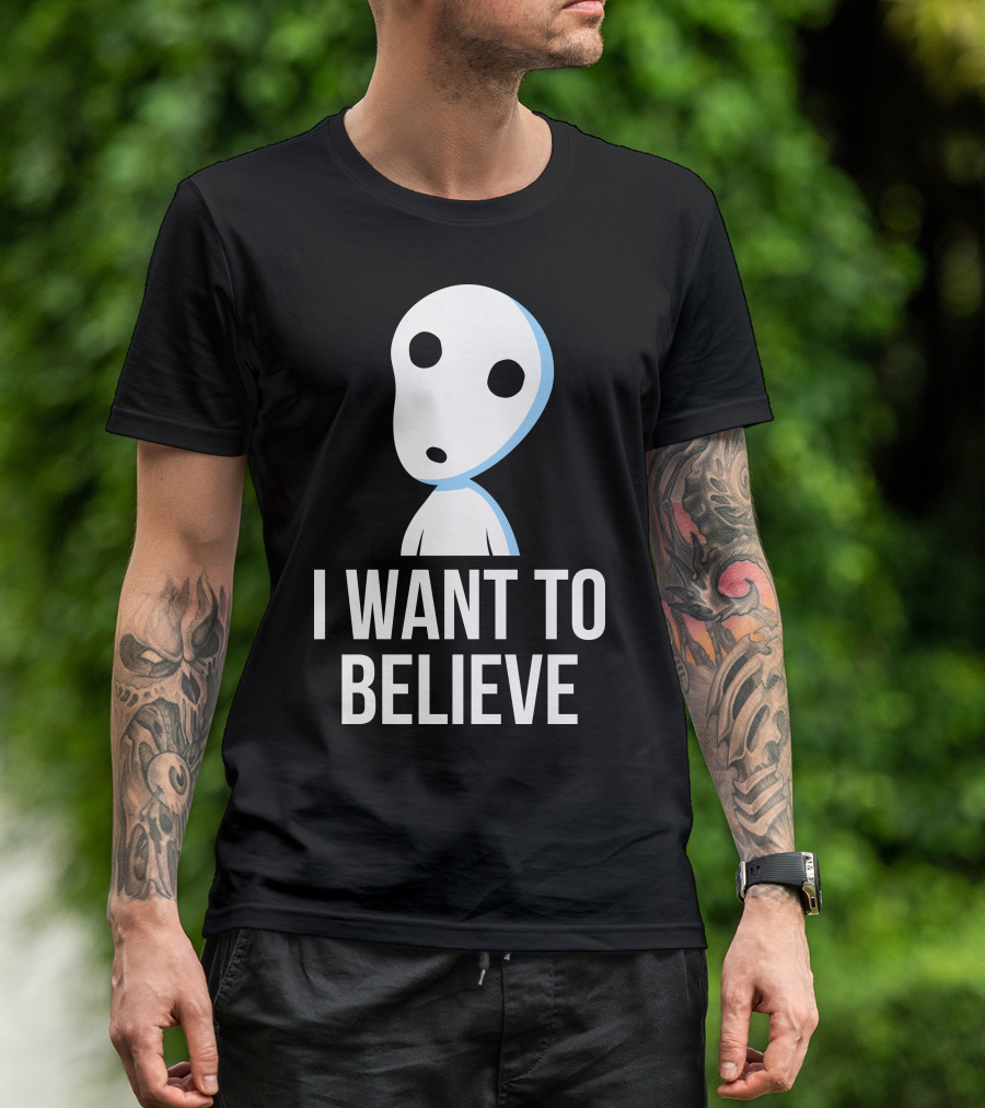 I Want To Believe Alien Spirit T-Shirt