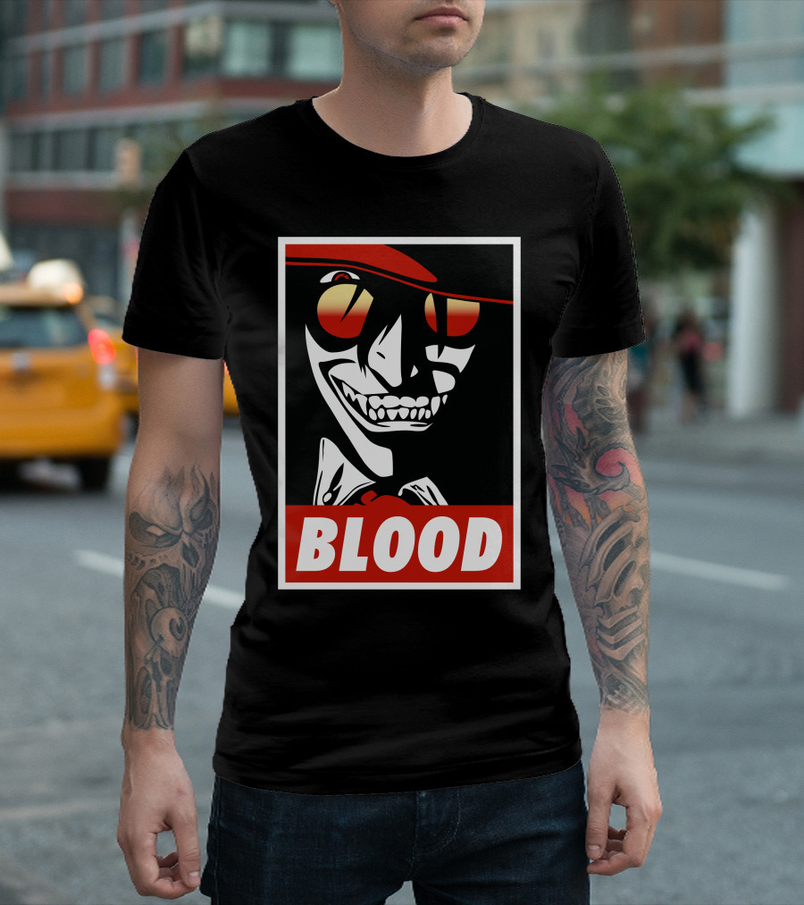 Blood Anime Vampire Poster Character T-Shirt