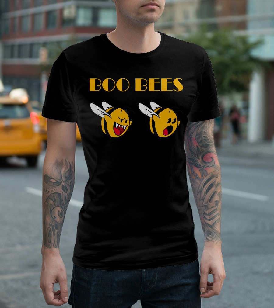 BOO BEES Halloween Bees with Ghostly Expressions T-Shirt