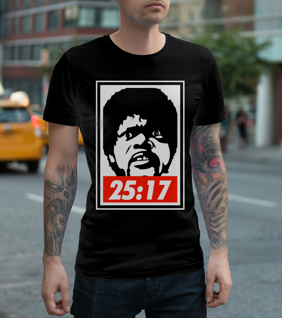 Ezekiel 25:17 Iconic Cinema Reference T-Shirt
