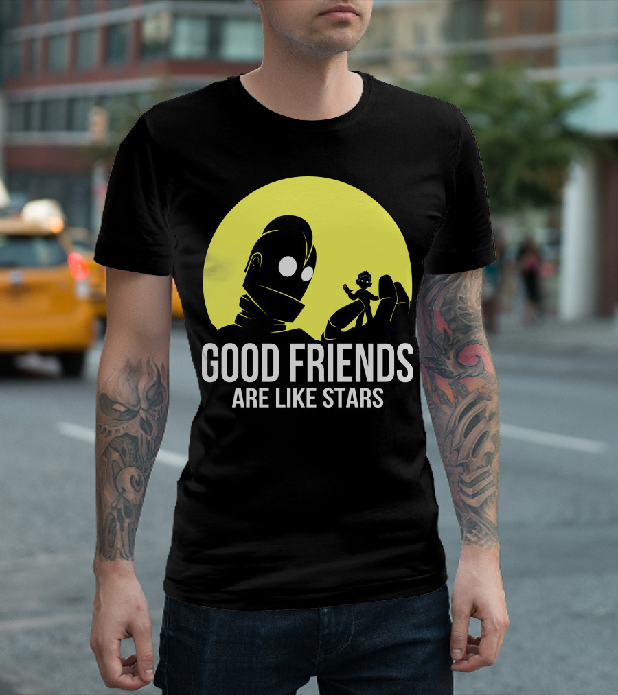 GOOD FRIENDS ARE LIKE STARS ROBOT AND CHILD T-Shirt