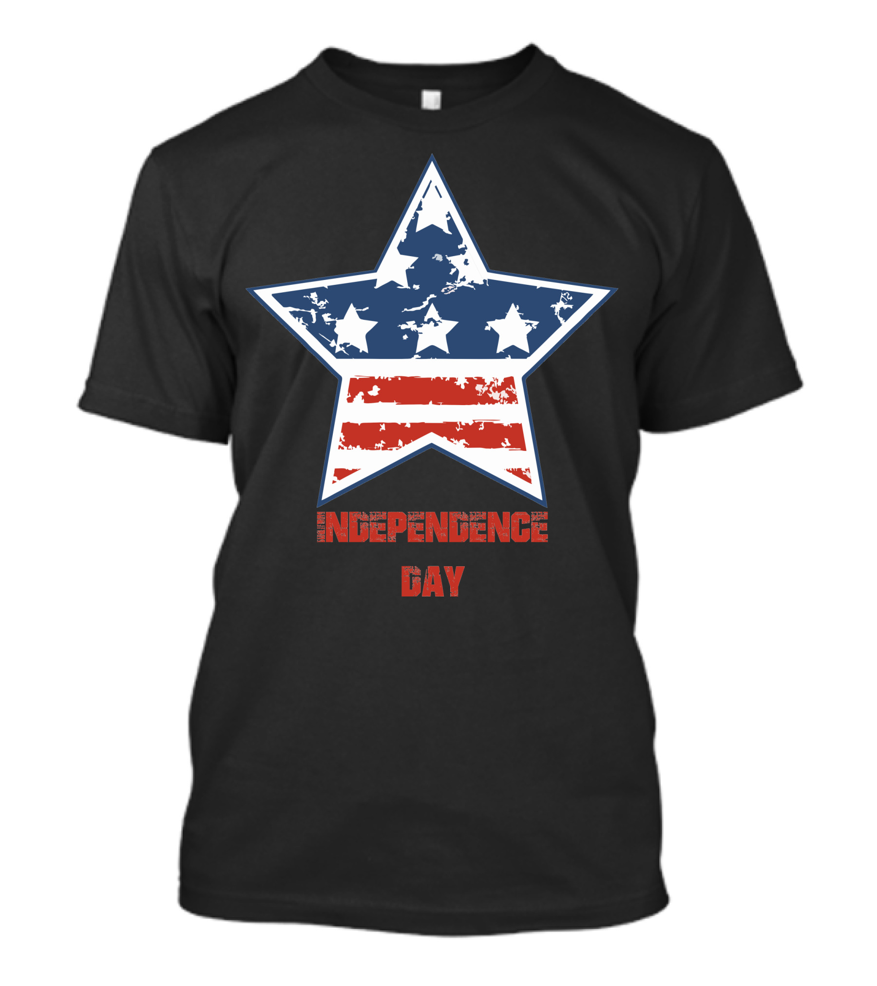 Independence Day 4Th July Star America American Flag USA Patriotic T-Shirt