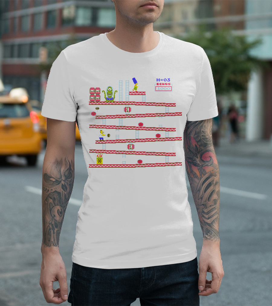King Kang Video Game Parody H=03 Bonus 1000 T-Shirt