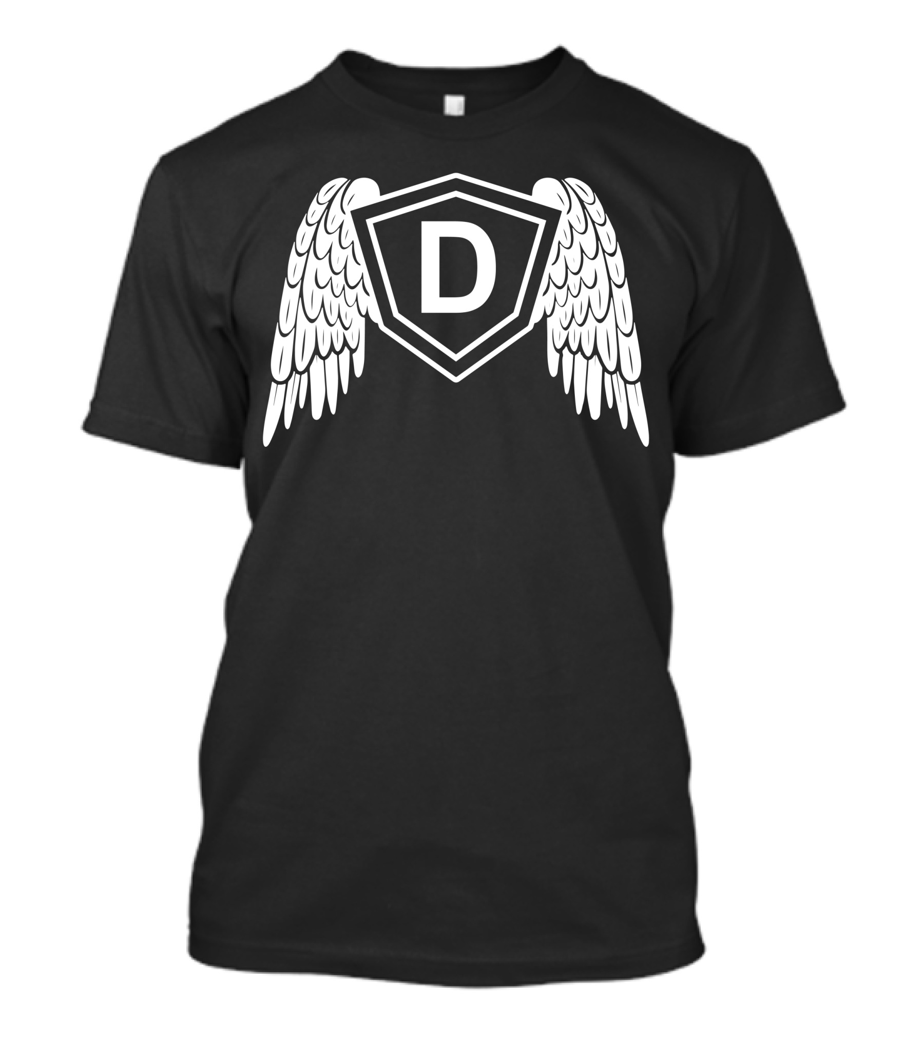 D Winged Emblem Shield T-Shirt