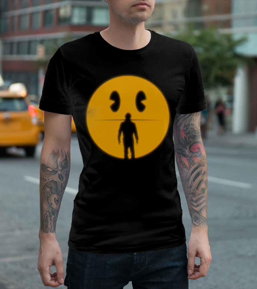 My Son Watchmen Smiley Face Shadow T-Shirt