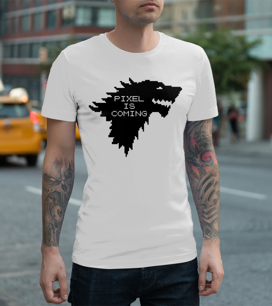 Pixel Is Coming Direwolf T-Shirt