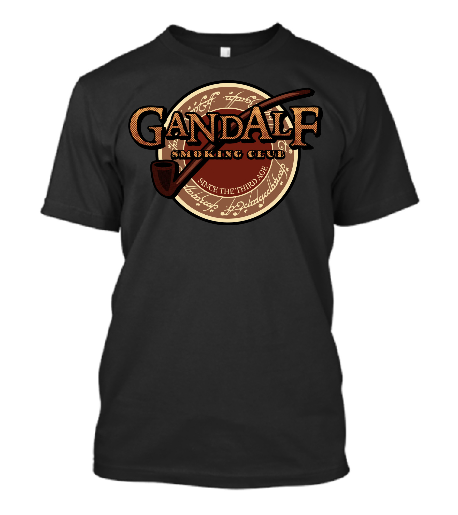 Gandalf Smoking Club Since The Third Age T-Shirt