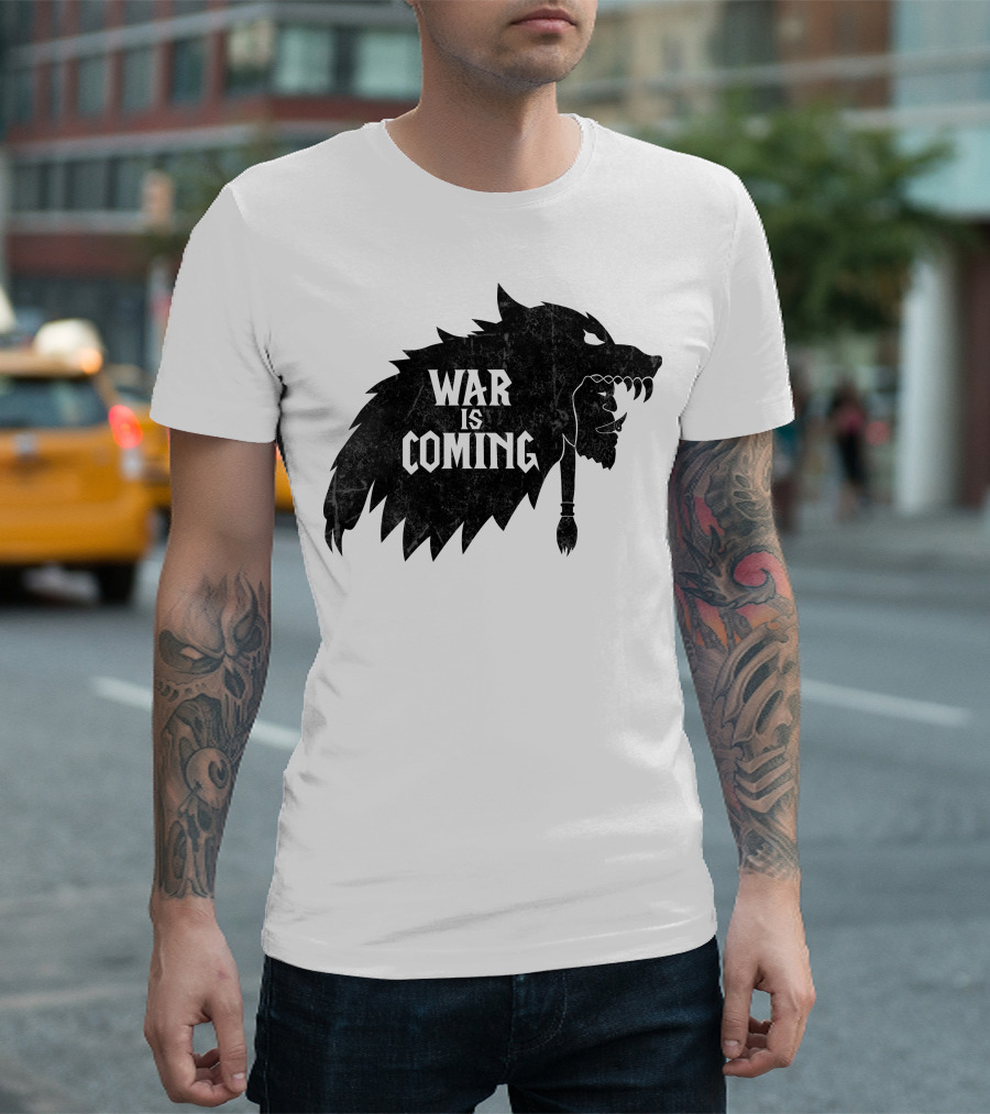 War Is Coming Direwolf T-Shirt