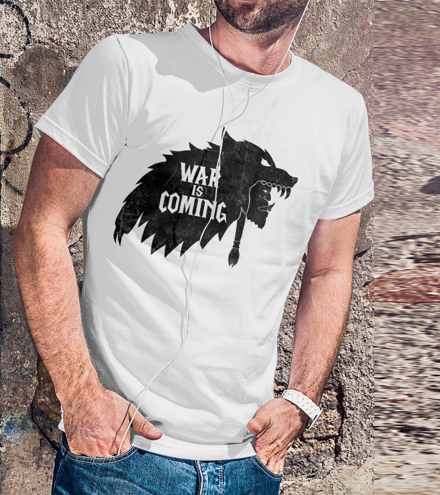 War Is Coming Direwolf T-Shirt