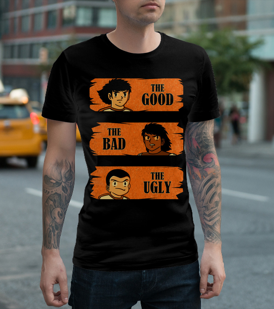 The Good The Bad The Ugly Western Captains T-Shirt