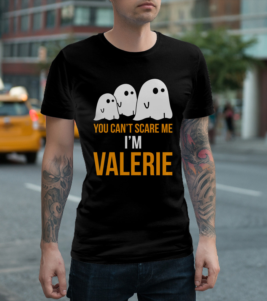 You Can't Scare Me I'm Valerie Ghost Trio T-Shirt