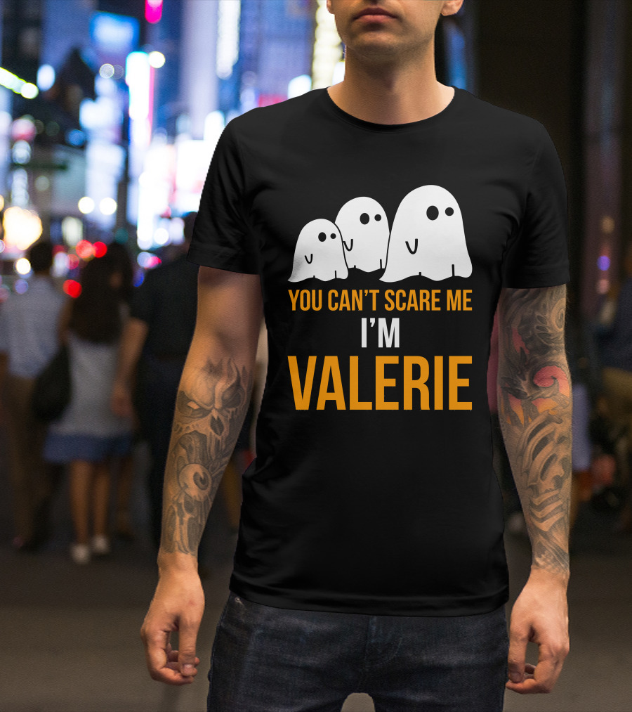 You Can't Scare Me I'm Valerie Ghost Trio T-Shirt