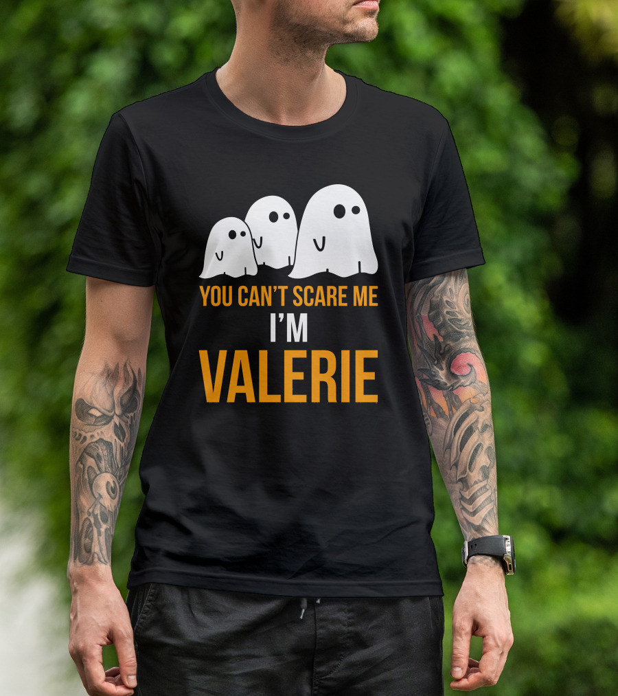 You Can't Scare Me I'm Valerie Ghost Trio T-Shirt