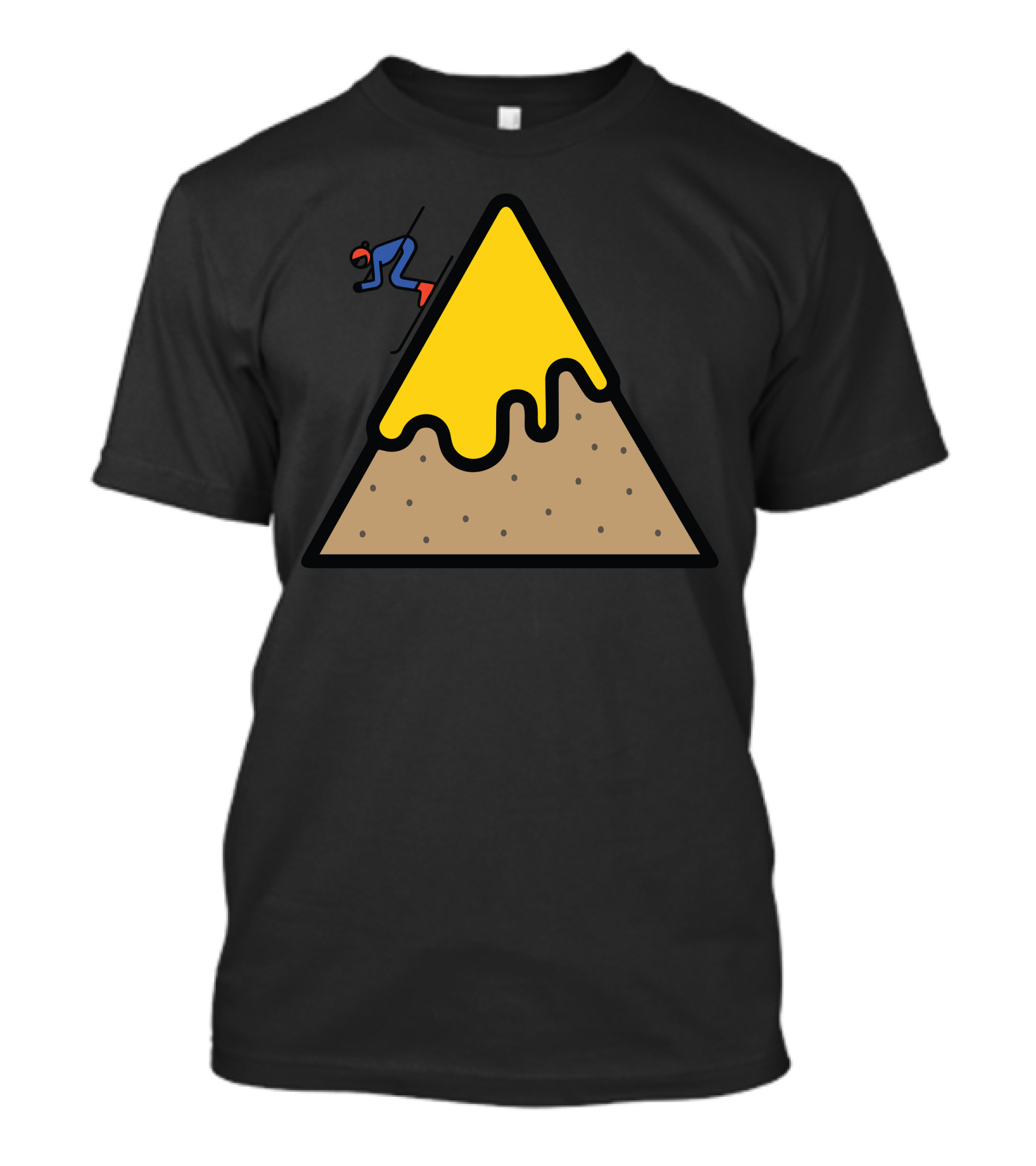 Nacho Cheese Mountain Ski Adventure T-Shirt