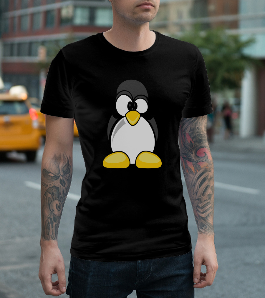Penguin Tux Animal Rights T-Shirt