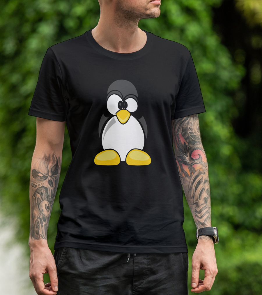 Penguin Tux Animal Rights T-Shirt